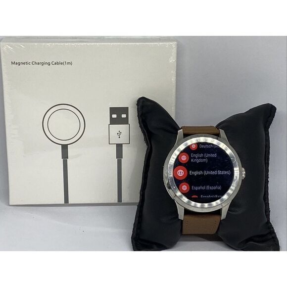 Fossil Gen 3 Authentic Genuine Smart Watch Custom Band FTW2115 CR610 - Picture 1 of 12